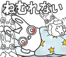 Strange character of the rabbit sticker #15576879