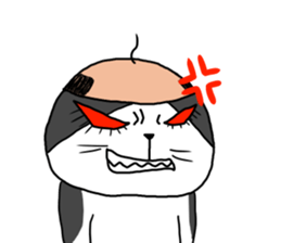 Cat with a hat 5 sticker #15578790