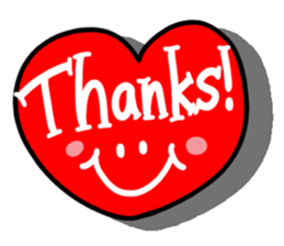 Big happiness (Thank you very much.)20 sticker #15579877