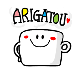 Big happiness (Thank you very much.)20 sticker #15579894