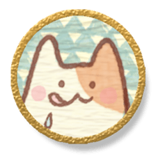 Japanese-paper look stickers sticker #15580146