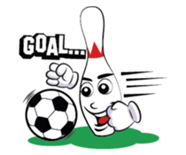 Let's Bowl sticker #15580358