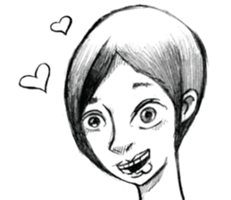 Man girl sticker #15580573