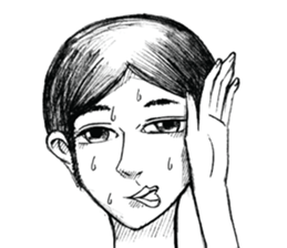 Man girl sticker #15580575