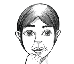 Man girl sticker #15580578