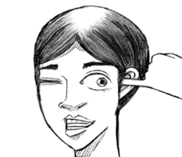 Man girl sticker #15580579