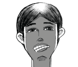 Man girl sticker #15580581