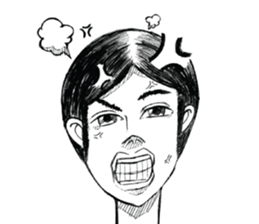 Man girl sticker #15580587