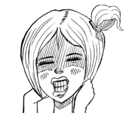 Man girl sticker #15580593