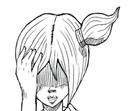 Man girl sticker #15580594