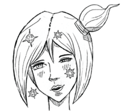 Man girl sticker #15580597