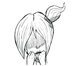 Man girl sticker #15580598