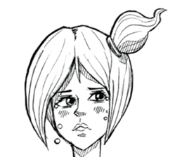 Man girl sticker #15580599