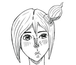 Man girl sticker #15580604