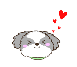 Manmaru Shih tzu's sticker #15580688