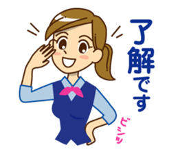 women-Sticker sticker #15580876