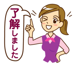 women-Sticker sticker #15580877