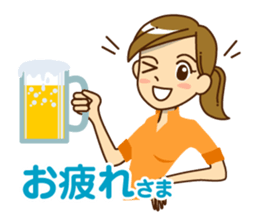 women-Sticker sticker #15580879