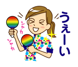 women-Sticker sticker #15580891