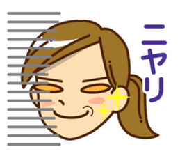 women-Sticker sticker #15580910