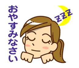 women-Sticker sticker #15580912