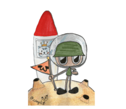 Winglet's World - Mr. Wing sticker #15580996