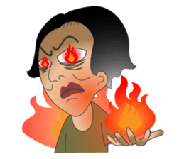 Sleepless Ma'am, Coffee or me? sticker #15581546