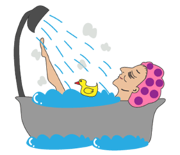 Sleepless Ma'am, Coffee or me? sticker #15581553