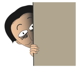 Sleepless Ma'am, Coffee or me? sticker #15581566