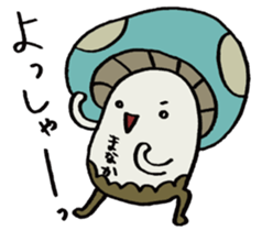 It's a manaka mushroom. sticker #15582548