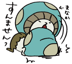 It's a manaka mushroom. sticker #15582550