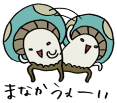 It's a manaka mushroom. sticker #15582554