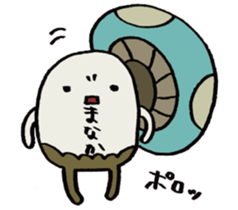 It's a manaka mushroom. sticker #15582558
