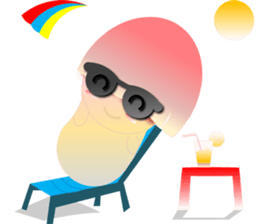 Batik Mushroom sticker #15582954