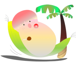 Batik Mushroom sticker #15582955