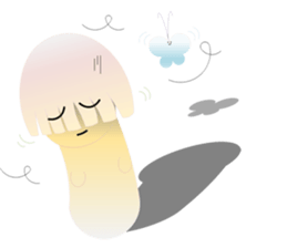 Batik Mushroom sticker #15582959