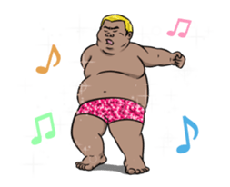 Move! Cool and Positive Fatty sticker #15583266