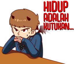 Malaikat Maut Kesepian sticker #15583425