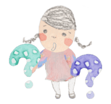 The little girl MITSUAMI giggled. sticker #15583544