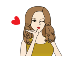 DIVA girl sticker #15583706