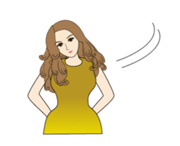 DIVA girl sticker #15583716