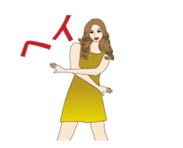 DIVA girl sticker #15583721