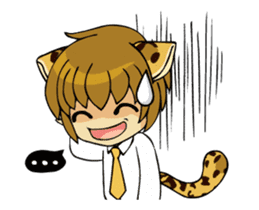 Leopard-Meow every day. (animation) sticker #15583970