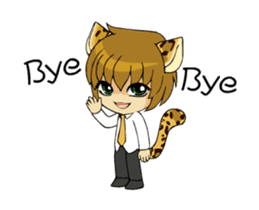 Leopard-Meow every day. (animation) sticker #15583985