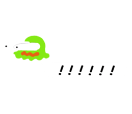 Dehedehe words ballon sticker #15584852