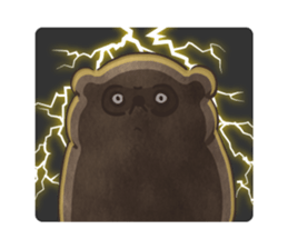 Dark Roasted Raccoon sticker #15585068