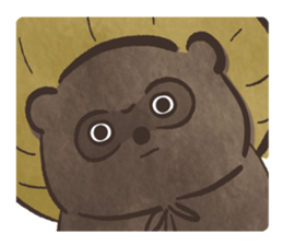 Dark Roasted Raccoon sticker #15585075