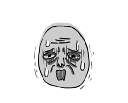 trembling person sticker #15585149