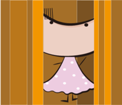 Q bean sticker #15585662