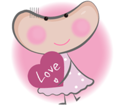 Q bean sticker #15585679